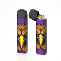 Briquet USB rechargeable ultra-mince 2026 – Appareil portable pour accessoires de fumeur