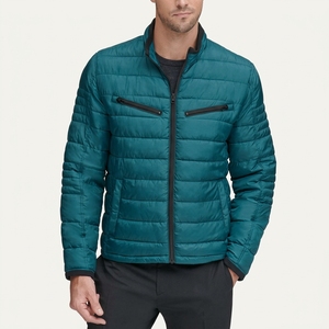 Blouson Bomber Mat Unisexe Personnalisé Imperméable Coupe-Vent Manteau de Printemps Streetwear Vêtement d'extérieur 100% Polyester Nylon - Product Image 3