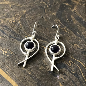 High Quality 925 Sterling Silver With Black Onyx Gemstone <b>Earrings</b> for Women's Wearable Any Occasion Jewelry Accessories - Product Image 3
