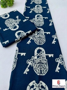 Tela de Algodón Ankara con Estampado Africano Premium, Impermeable, Anti-UV, Textil Personalizado OEM ODM para Bolsas y Prendas HITJEM EXPORT HJ-02 Mediano - Product Image 2