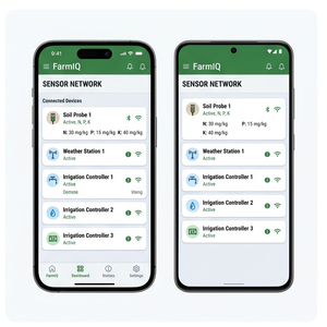 Application d'automatisation agricole IoT RoyalCraft Smart Farming pour iOS/Android/Mac - Product Image 2