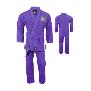 Combinaison de karaté pour adultes, kimono de BJJ, uniforme de judo, 100% coton, vêtements d'arts martiaux durables pour l'entraînement et la compétition - Product Image 1