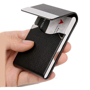 2026 Card Holder <b>RFID</b> Blocking Slim Leather <b>Wallet</b> for Men & Women Minimalist Design Wholesale price - Product Image 2