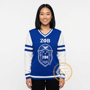 เสื้อสเวตเตอร์ถักสำหรับสตรีสไตล์กรีกชุดปะติดอะคริลิคแห้งเร็วระบายอากาศได้ดี - Product Image 3