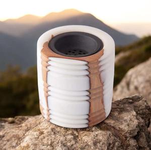 Brûleur d'encens arabe rond en bois et résine de qualité supérieure, vente en gros - Product Image 5