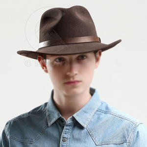 Sombrero de Vaquero Occidental con Logotipo Personalizado, Sombrero de Fieltro de Ala Ancha, Estilo Country, Sombrero para Fiestas y Festivales, Fabricante - Product Image 5