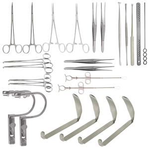 Kit d'instruments chirurgicaux de qualité supérieure en acier inoxydable, comprenant des pinces à maintenir les os et des curettes, pour la chirurgie orthopédique, par Dentavex - Product Image 6