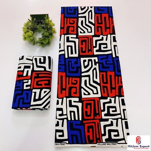Premium African Wax Print Cotton Fabric OEM ODM Custom Textile Manufacturer Factory Wholesale Customized Fabric Supplier - Product Image 1