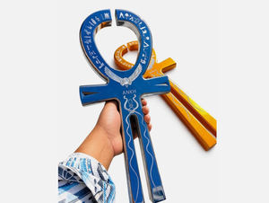 Diapasón Ankh de 528 Hz – Instrumento Gigante Egipcio de Sanación Sonora con la Llave de la Vida - Product Image 2