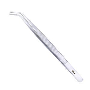 Pinzas de Precisión UBI, Punta Fina, Acero Inoxidable, Herramienta Duradera para Manicura, Uso Comercial y Doméstico, con Logotipo Personalizado, Modelo UBI-61385 - Product Image 4