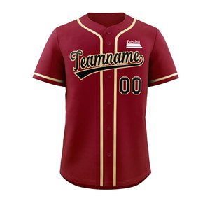 Uniforme de Béisbol de Primera Calidad, Tela de Poliéster Suave, Tecnología Transpirable que Absorbe el Sudor, Comodidad Personalizada para Entrenamiento - Product Image 2