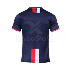 Camiseta de Fútbol Activa de Primera Calidad, Manga Corta, Personalizable, Tela Suave al Tacto, Secado Rápido para Práctica Diaria - Product Image 2