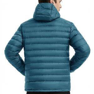 High Quality 2025 Cotton Filled Padded Outdoor <b>Jacket</b> 100% Polyester Fabric Loose Fit Hooded Winter Wear Puffer <b>Jacket</b> For <b>Men</b> - Product Image 3