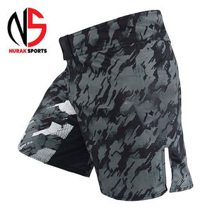 Shorts de Muay Thai sur mesure de qualité supérieure 2026, grande taille, shorts de boxe MMA haut de gamme avec logo personnalisé pour hommes chez Nurak - Product Image 1
