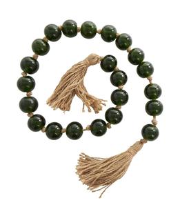 Collar de Resina Hecho a Mano de Moda, Unisex, con Cuentas Rojas, Naranjas y Marrones, Lazo de Cinta Negra Elegante, Chapado en Oro, Estilo Casual, Único, Venta al Por Mayor - Product Image 1