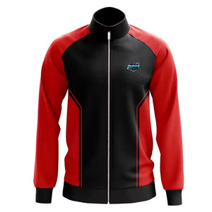 New Arrival Men's Winter Sublimation Jacket Waterproof Quick Dry Breathable Comfortable Stand Collar Front Logo - Product Image 1