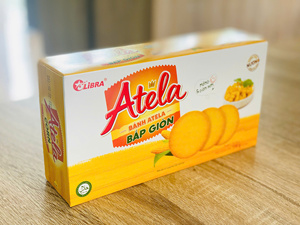 Croustilles de maïs Atela, exportées en gros, collation énergétique pour le petit-déjeuner, 150g, sachet personnalisé, usine du Vietnam, vente en gros, OEM, ODM - Product Image 2