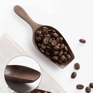 Cuillère à café en bois écologique au design classique avec long manche, cuillère doseuse durable en bois naturel 10-30 ml - Product Image 3