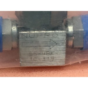 Nupro Swagelok SS-4BK-1C-319 2-Way Bellows Sealed - อุปกรณ์และอะไหล่เซมิคอนดักเตอร์ระดับโลกที่เชื่อถือได้ - Product Image 3