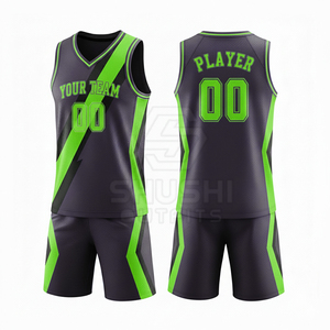 Uniformes de Baloncesto Personalizados para Hombre, Camisetas y Pantalones Cortos Impresos para Equipos, Ropa Deportiva Personalizada al por Mayor, Kits Transpirables OEM ODM - Product Image 1