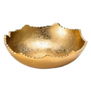 Tazón Redondo de Aluminio Hecho a Mano, Ecológico y de Lujo, para Servir en Comedor y Sala de Estar, Uso en Fiestas, Diseño Personalizable, Venta al Por Mayor - Product Image 5