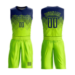 Tenue de basketball respirante et à séchage rapide de haute qualité, personnalisable avec logo et nom d'équipe, pour hommes adultes - Product Image 1