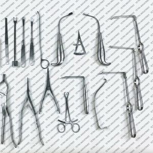Juego de instrumentos de cirugía ortognática maxilofacial de 22 piezas, acero inoxidable alemán, kit de herramientas quirúrgicas ortopédicas reutilizables, CE - Product Image 4