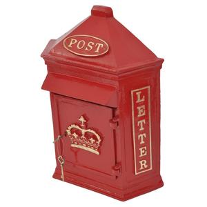 Handmade Vintage Post <b>Box</b> Garden Supplies Gift Ideas OEM Customized Latest Mailbox Wall Mount Weatherproof <b>Letter</b> <b>Box</b> Hot Sell - Product Image 1