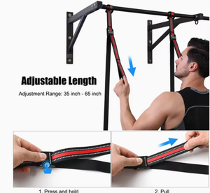 บาร์โหนติดผนังแบบหลายจุดจับ สำหรับออกกำลังกายที่บ้าน ทำจากเหล็ก - Product Image 5