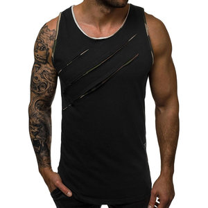 Stylish Custom Men's Tank <b>Top</b> Casual Streetwear Sleeveless Shirt Wholesale Bulk All Over Print Muscle Fit Urban Fashion Tank <b>Top</b> - Product Image 1