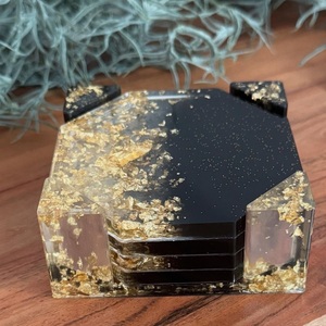 Posavasos de Resina Hechos a Mano, Estilo Imperial, Modernos, Personalizados, de Diferentes Grosores, Rectangulares, Resistentes al Calor - Product Image 4