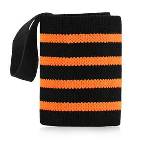 NOUVEAU Bandeaux de soutien pour poignets en néoprène élastique antidérapant, durables, avec logo personnalisé, pour la musculation, le powerlifting et l'haltérophilie - Product Image 4