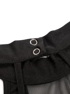 Traje de Danza Latina para Mujer, Body con Flecos, Guantes y Sombrero, para Tango, Jazz, Samba, Baile de Graduación, Clases de Baile, Cha-Cha - Product Image 3