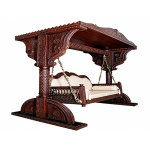 Classical Indian Wooden <b>Swing</b> for Living Room Decor Maharaja Style Indian Wooden Jhula Designer Best Quality Teak Wood Jhoola - Product Image 1
