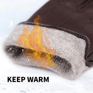 Wholesale Supplier Factory Price Leather <b>Men</b> Fashion <b>Gloves</b> Comfortable Genuine Sheepskin Leather <b>Gloves</b> & Mittens - Product Image 3