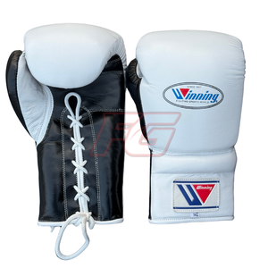 Professional Winning Boxing Set MMA <b>Gloves</b> Cowhide Leather Lace-Up Customizable Quick Dry Breathable Training Sparring ODM OEM - Product Image 3
