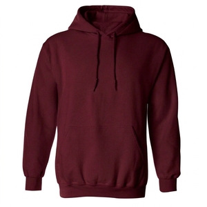 Sweat-shirt d'hiver respirant et écologique pour homme, en molleton 100 % coton, avec broderie 3D et poche, style streetwear, vente en gros - Product Image 2