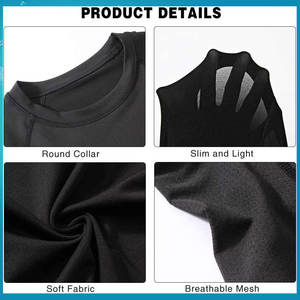 Camiseta de Compresión Deportiva Personalizada, Tejido Elástico Transpirable con Diseño Ajustado y Movimiento Fácil - Product Image 3