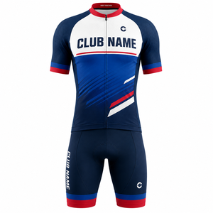 Maillot de Ciclismo MEGAMAPLE Personalizado, Ligero, Duradero y Cómodo, de Secado Rápido, Transpirable, con Estampado por Sublimación, Spandex/Poliéster - Product Image 1