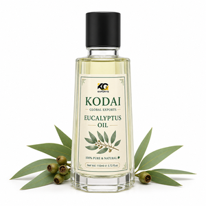 Aceite de Eucalipto de Tamil Nadu de Kodai Global Export, Aceite Esencial Herbal 100% Puro y Natural, Multifuncional para el Cuidado de la Piel y el Cabello - Product Image 1