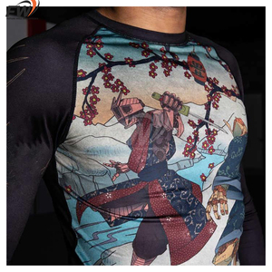 Ropa Deportiva Personalizada con Logotipo para Hombre, Ropa de Gimnasio y MMA, Camiseta de Manga Corta para Natación con Estampado Personalizado - Product Image 3