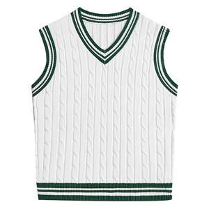 Make Your Custom Good Quality V-Neck for Sorority/Fraternity/Schools/Colleges/Universities Logo Knitted <b>Cardigans</b> <b>Sweaters</b> - Product Image 1