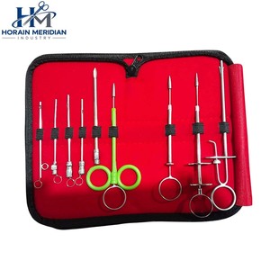 Extractor de tumores mamarios veterinario profesional de acero inoxidable, duradero, con certificación CE, herramienta quirúrgica para la manipulación de pezones, cuidado de údos de ganado caprino. - Product Image 3