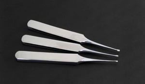 Kit de 3 outils de retrait de couronnes et bridges dentaires Azicon en acier inoxydable – Pinces et élévateurs pour prothèses - Product Image 3