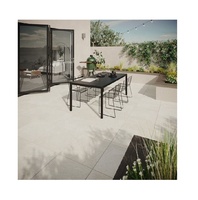 Azulejos de Porcelana Zellige Negro Mate de 20 mm, Antideslizantes, Aislantes del Calor, Antibacterianos, para Exteriores, 60x60 cm, para Paredes y Pisos, para Escuelas