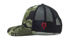 Gorra Trucker de Camuflaje Inspirada en el Aire Libre con Elegante Diseño de Costuras Blancas, Ajustable, Unisex para Adultos, para Uso Diario - Product Image 3
