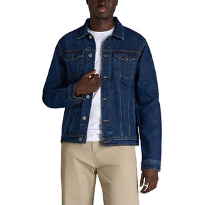 Top Selling Oversized Custom Made Men Jeans <b>Jacket</b> Latest Design <b>Cheap</b> Price OEM Service Men <b>Winter</b> <b>Jacket</b> - Product Image 1