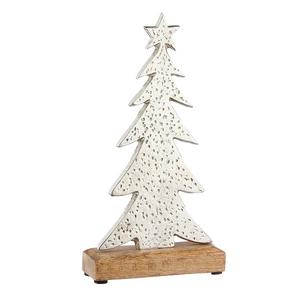 Ornement de noël Base en métal Aluminium bois étoile de noël pour la décoration décor de Festival de luxe - Product Image 2