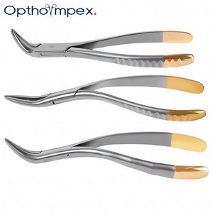 Pinzas Dentales Manuales de Alta Resistencia, Instrumento de Extracción de Punta Fina, Acero Inoxidable, Mango Ergonómico, Herramienta Quirúrgica de Odontología - Product Image 1