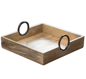 ชุดถาดไม้เสิร์ฟแบบใหม่ ขายส่งถาดไม้ ถาดไม้พรีเมียม ผลิตโดย Tayyab Handicraft - Product Image 3